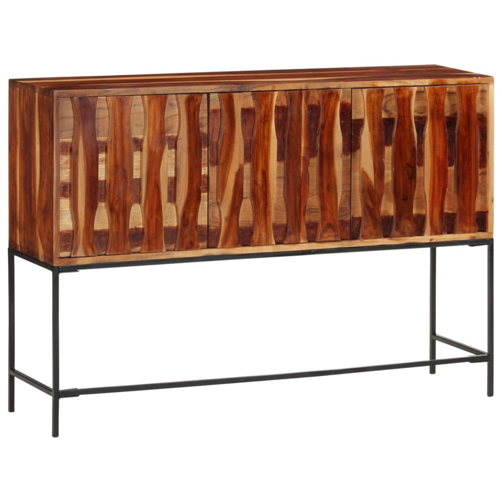 vidaXL Komoda 110x28x76 cm masívne akáciové drevo