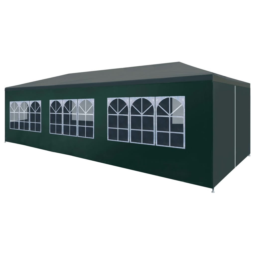 vidaXL Párty stan 3x9 m, zelený