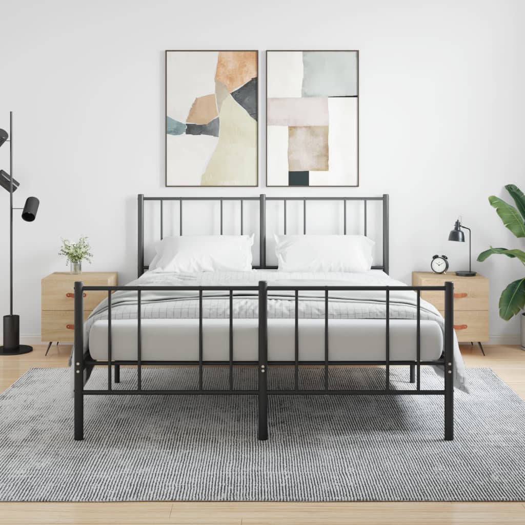 vidaXL Nočné stolíky 2 ks dub sonoma 40x35x47,5 cm kompozitné drevo