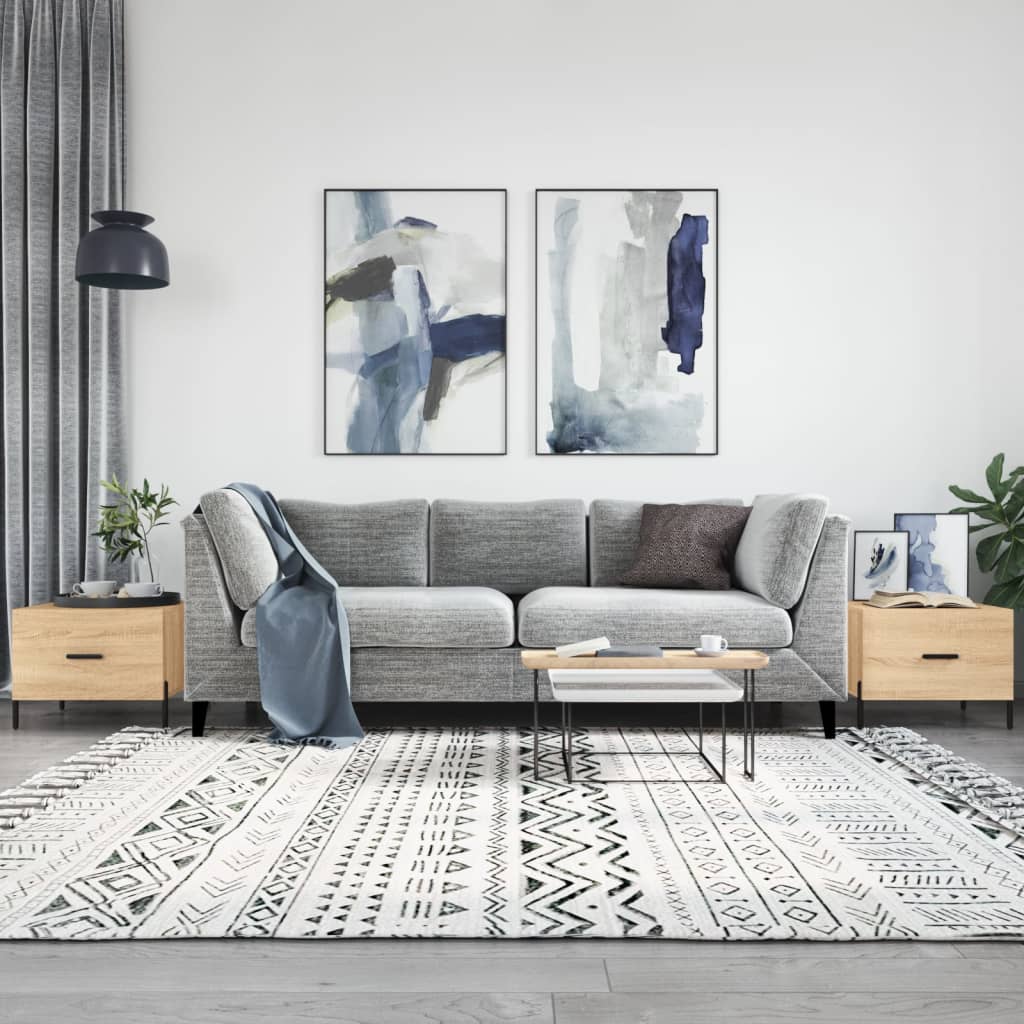 vidaXL Konferenčné stolíky 2 ks dub sonoma 50x50x40cm kompozitné drevo
