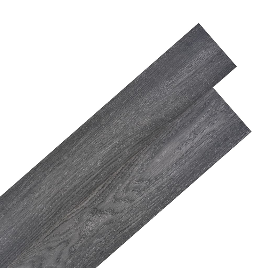 vidaXL Samolepiace podlahové dosky z PVC 5,02 m², 2 mm, čierna a biela