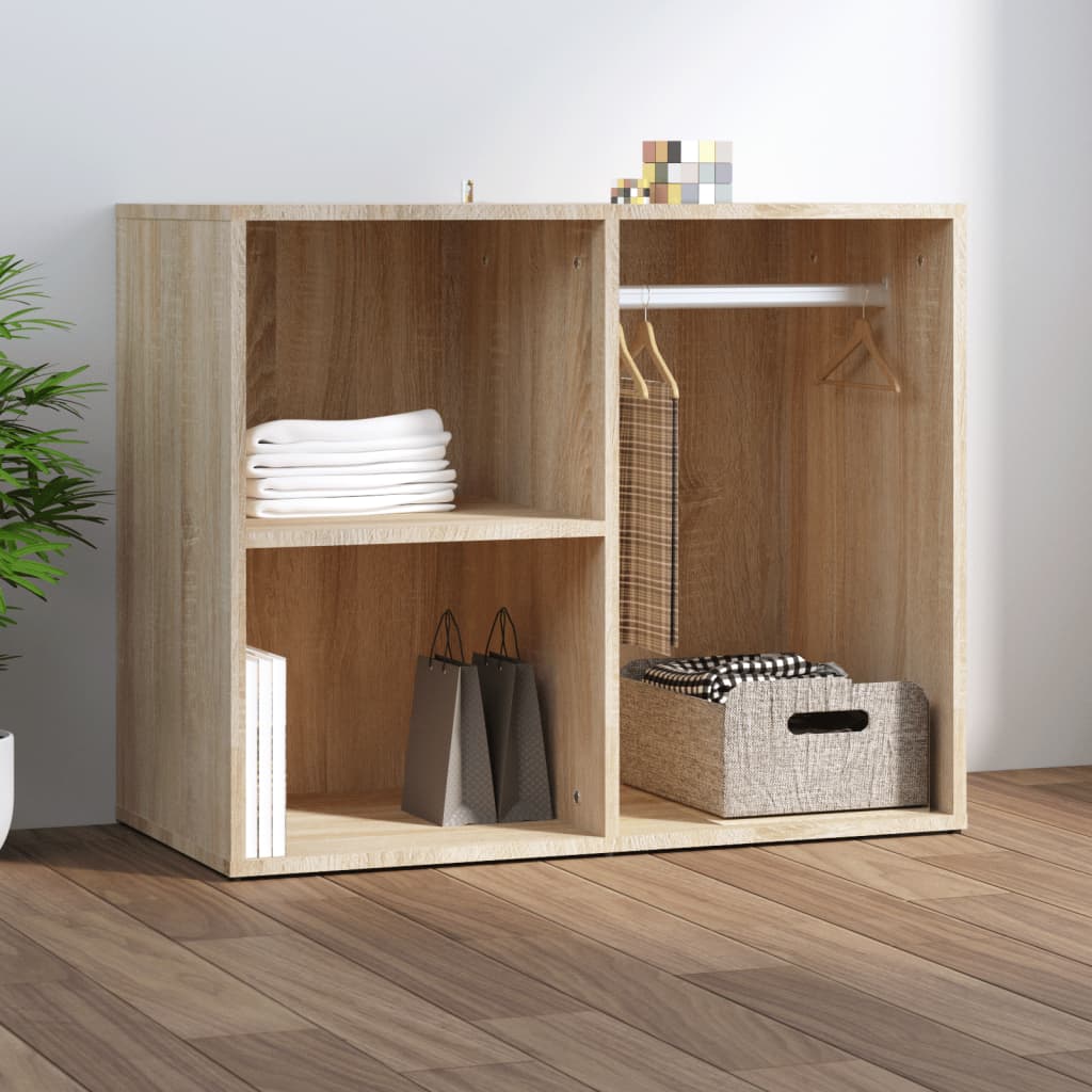vidaXL Kozmetická skrinka dub sonoma 80x40x65 cm spracované drevo