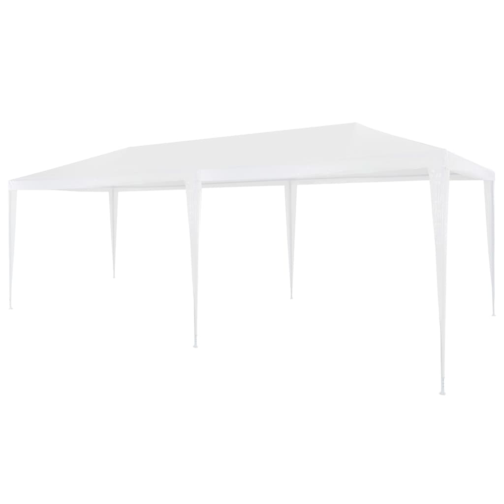vidaXL Párty stan 3x6 m PE biely