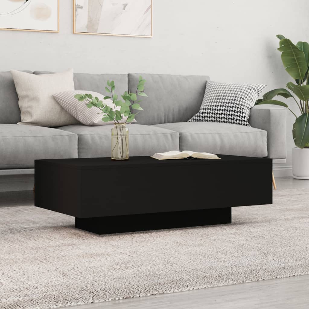 vidaXL Konferenčný stolík čierny 100x49,5x31 cm kompozitné drevo