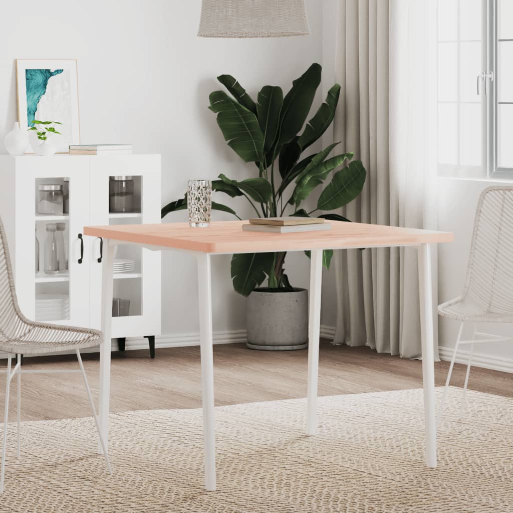 vidaXL Stolová doska 80x80x2,5 cm štvorcová masívny buk
