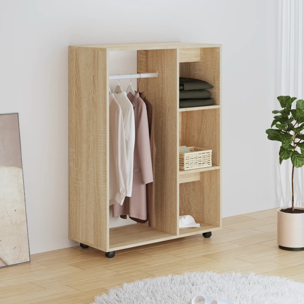 vidaXL Šatník dub sonoma 80x40x110 cm drevotrieska