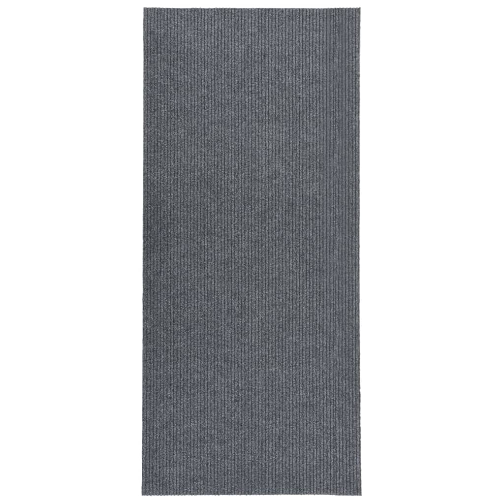 vidaXL Rohož na zachytávanie nečistôt 100x250 cm sivá