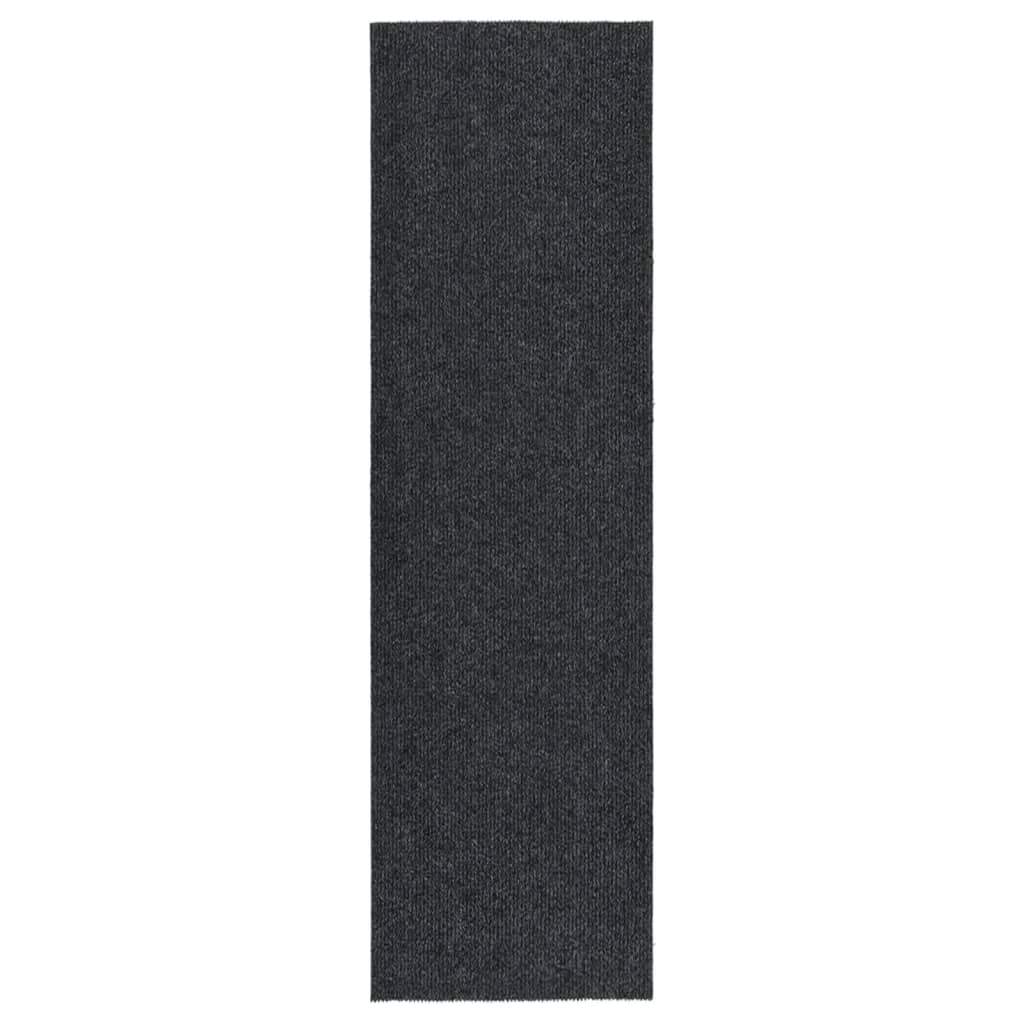 vidaXL Rohož na zachytávanie nečistôt 100x350 cm antracitová
