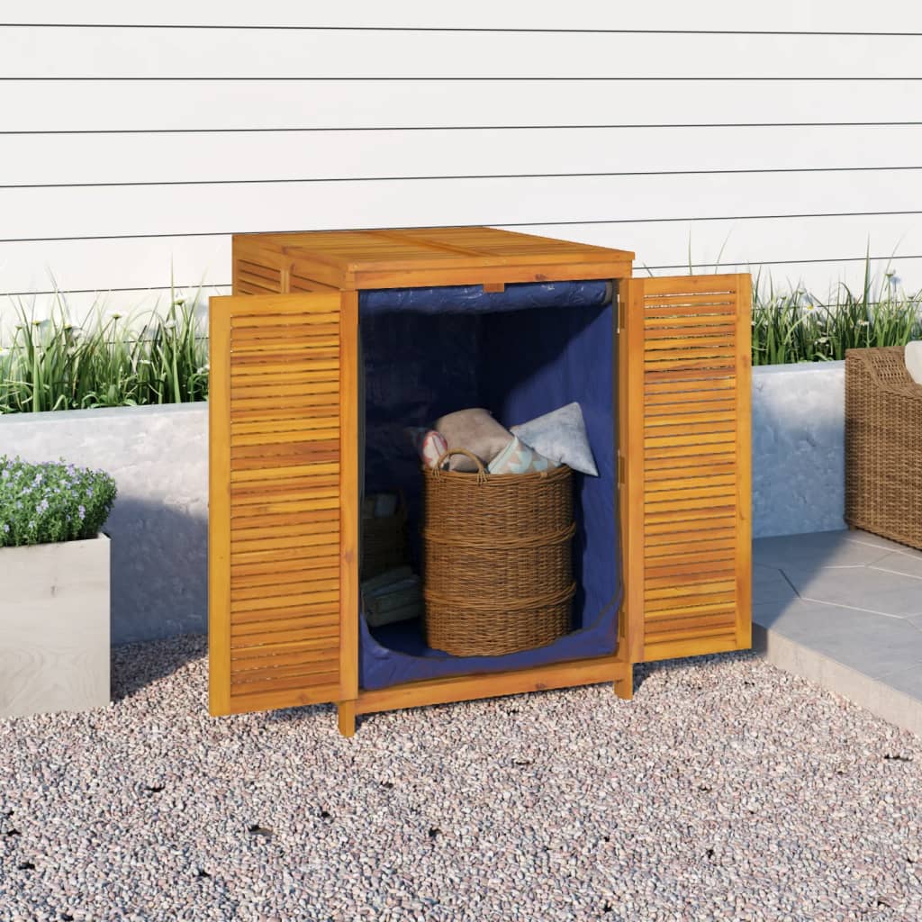 vidaXL Záhradný úložný box 70x87x104 cm masívne akáciové drevo