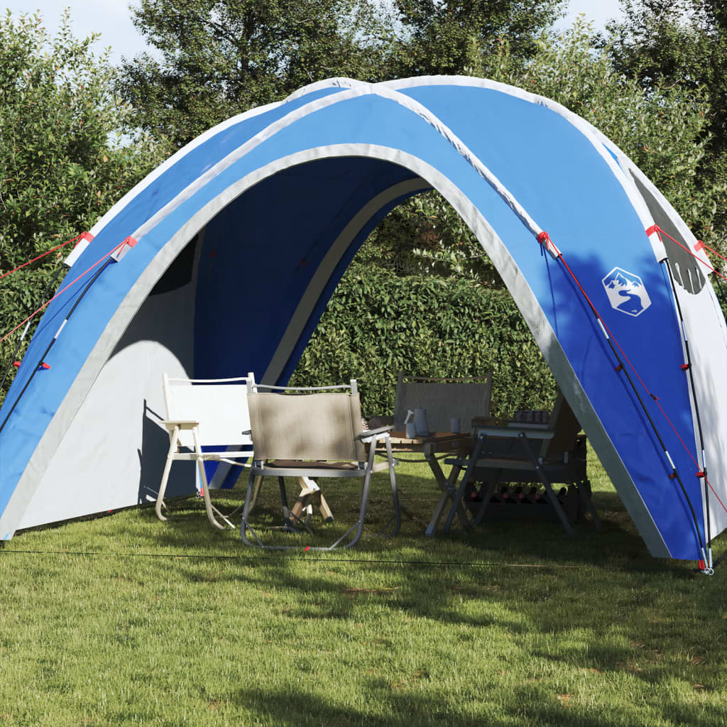 vidaXL Párty stan modrý 360x360x219 cm 190T taft