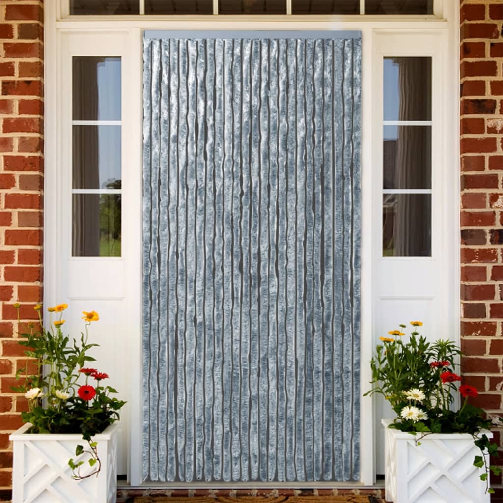 vidaXL Záves proti hmyzu, bielo béžový 100x230 cm, ženilka