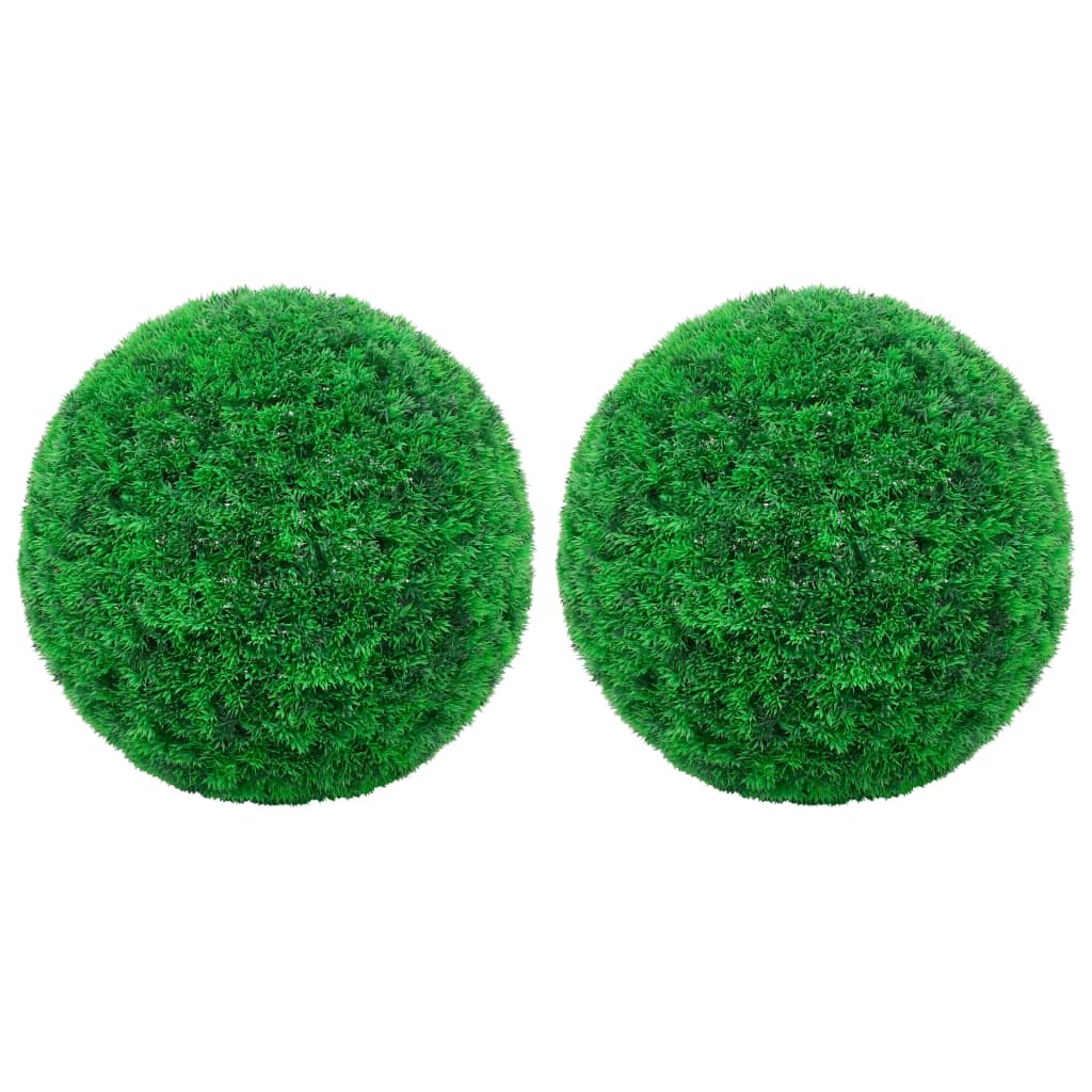 vidaXL Umelý buxus v tvare gule 2 ks 52 cm