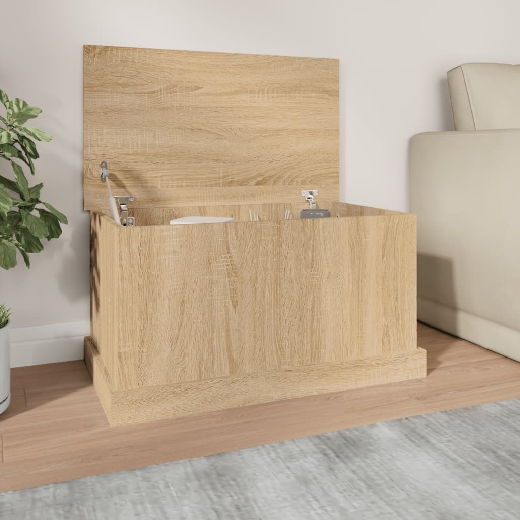 vidaXL Úložný box dub sonoma 70x40x38 cm spracované drevo