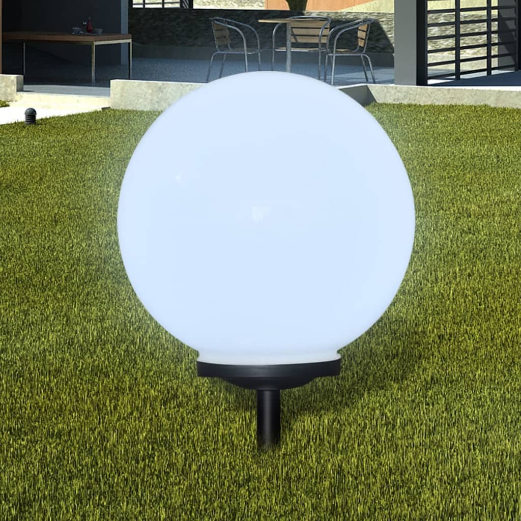 vidaXL Vonkajšie osvetlenie chodníka, LED 40 cm, s hrotom