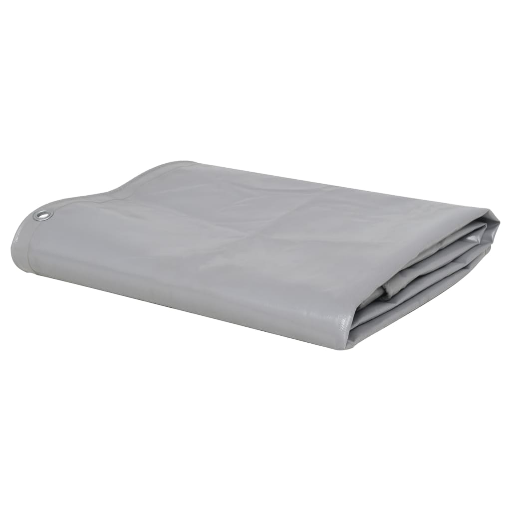 vidaXL Celta 650 g/m², 1,5x6 m, sivá