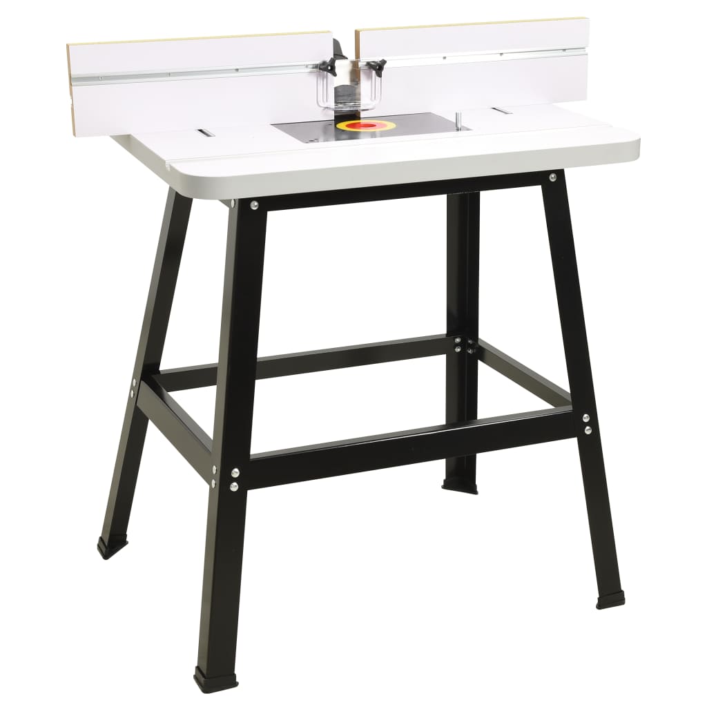 E-shop vidaXL Frézovací stôl oceľ a MDF 81x61x88 cm