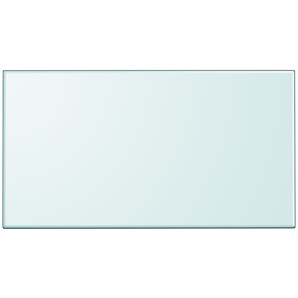 vidaXL Stolová doska z tvrdeného skla, obdĺžniková, 1200x650 mm