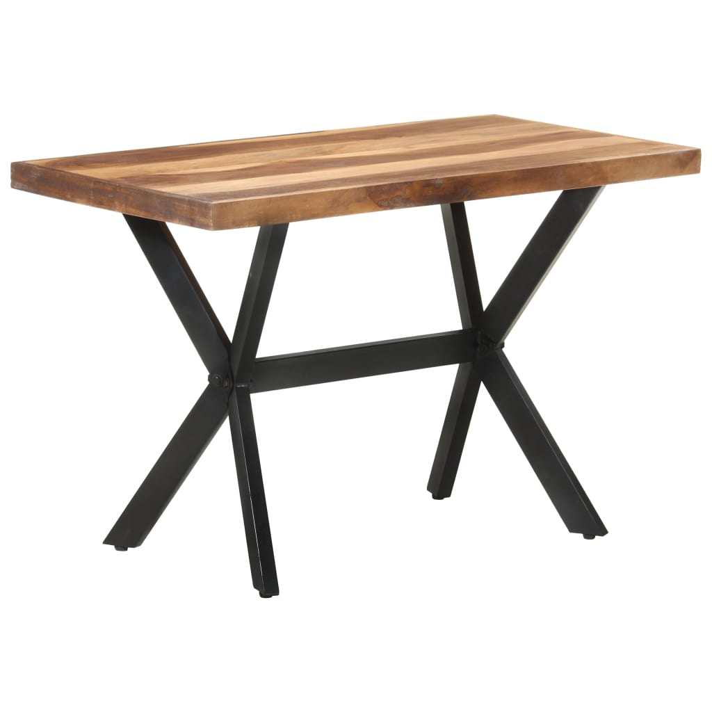 vidaXL Jedálenský stôl 120x60x75 cm, drevený masív s medovým náterom