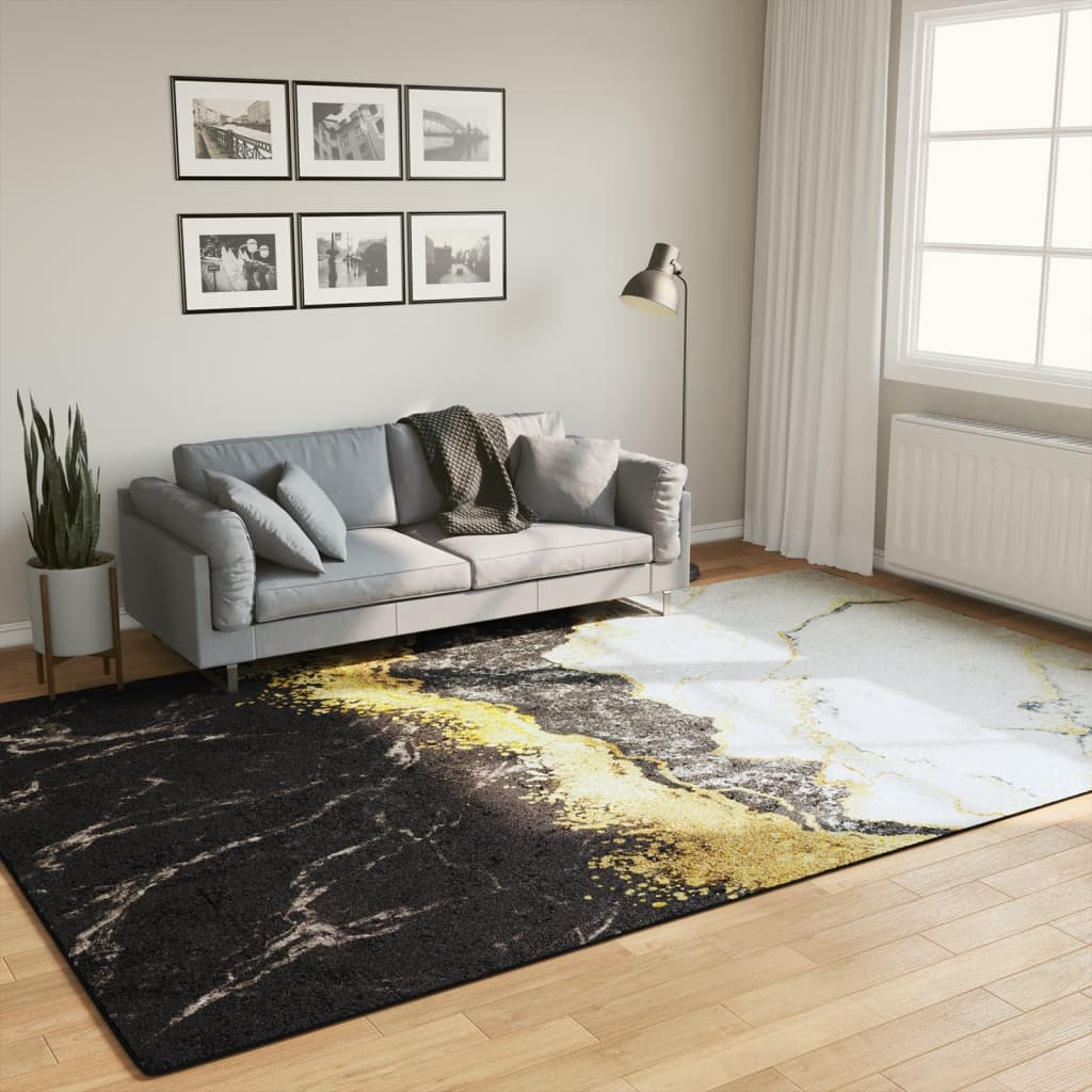 vidaXL Prateľný koberec viacfarebný 190x300 cm protišmykový