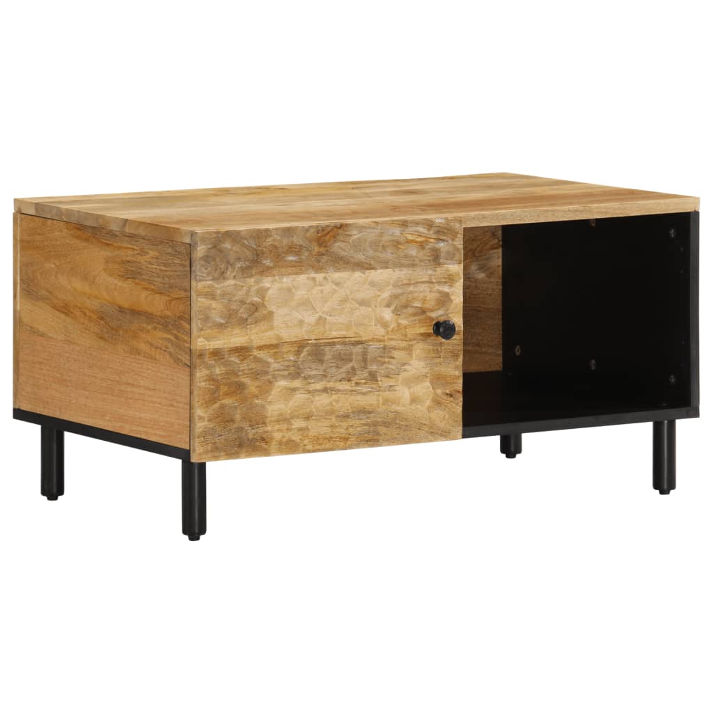 vidaXL Konferenčný stolík 80x50x40 cm, mangový masív