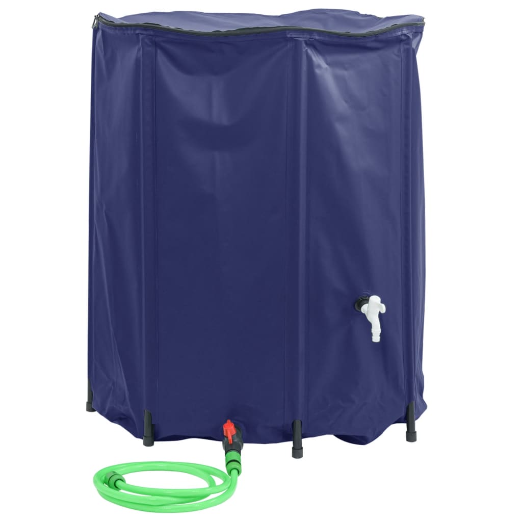 vidaXL Nádrž na vodu s kohútikom skladacia 1250 L PVC