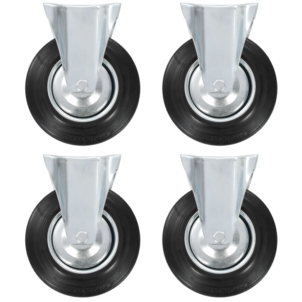 vidaXL Otočné kolieska 8 ks 200 mm