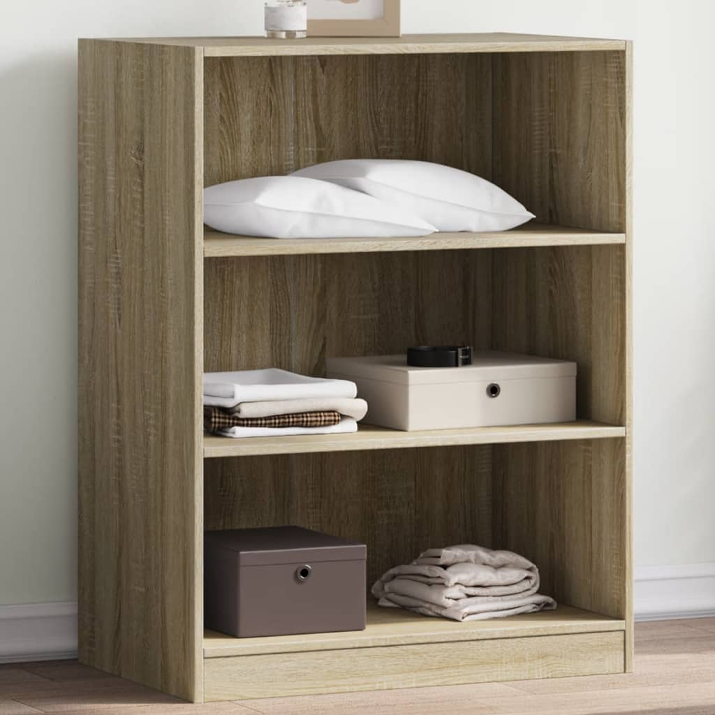 vidaXL Šatník dub sonoma 77x48x102 cm kompozitné drevo