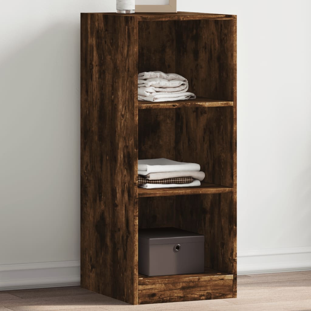 vidaXL Šatník dymový dub 48x41x102 cm kompozitné drevo
