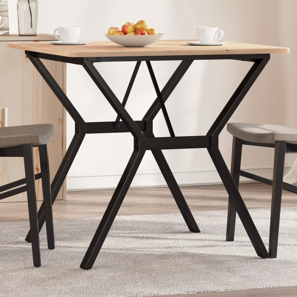 vidaXL Nohy jedálenského stola Y-rám 70x70x73 cm liatina