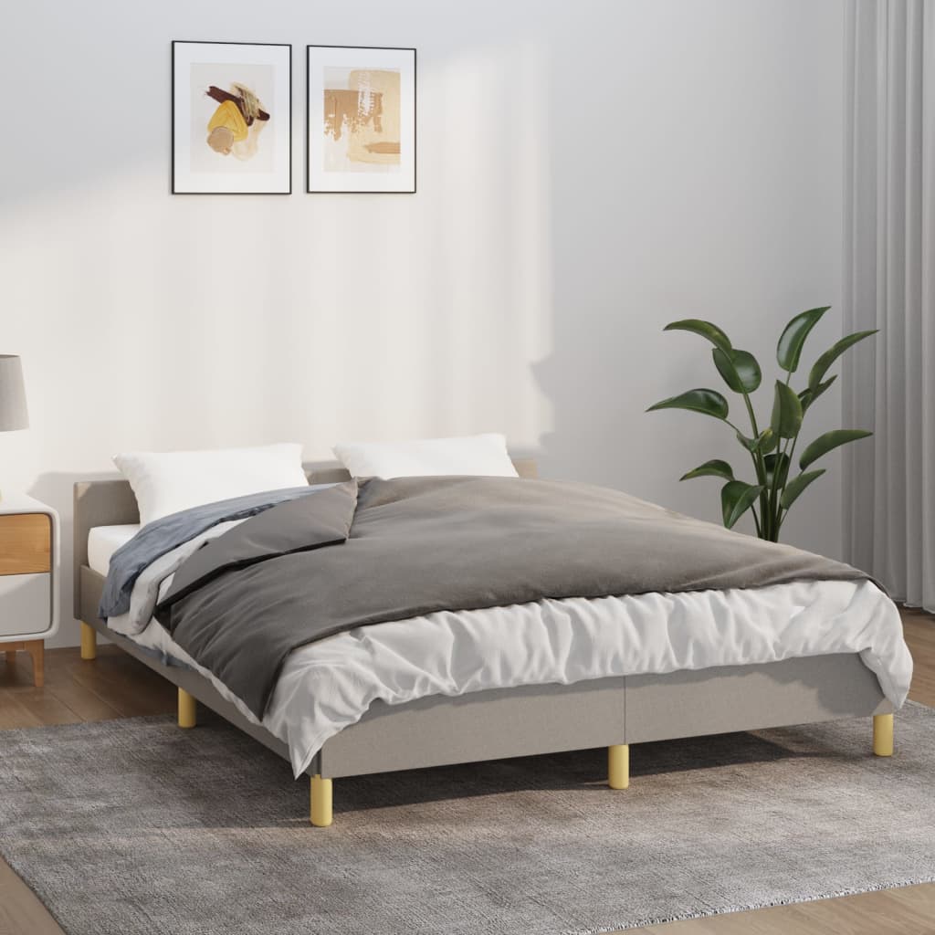 vidaXL Záťažová prikrývka s krytom šedá 122x183 cm 9 kg látka