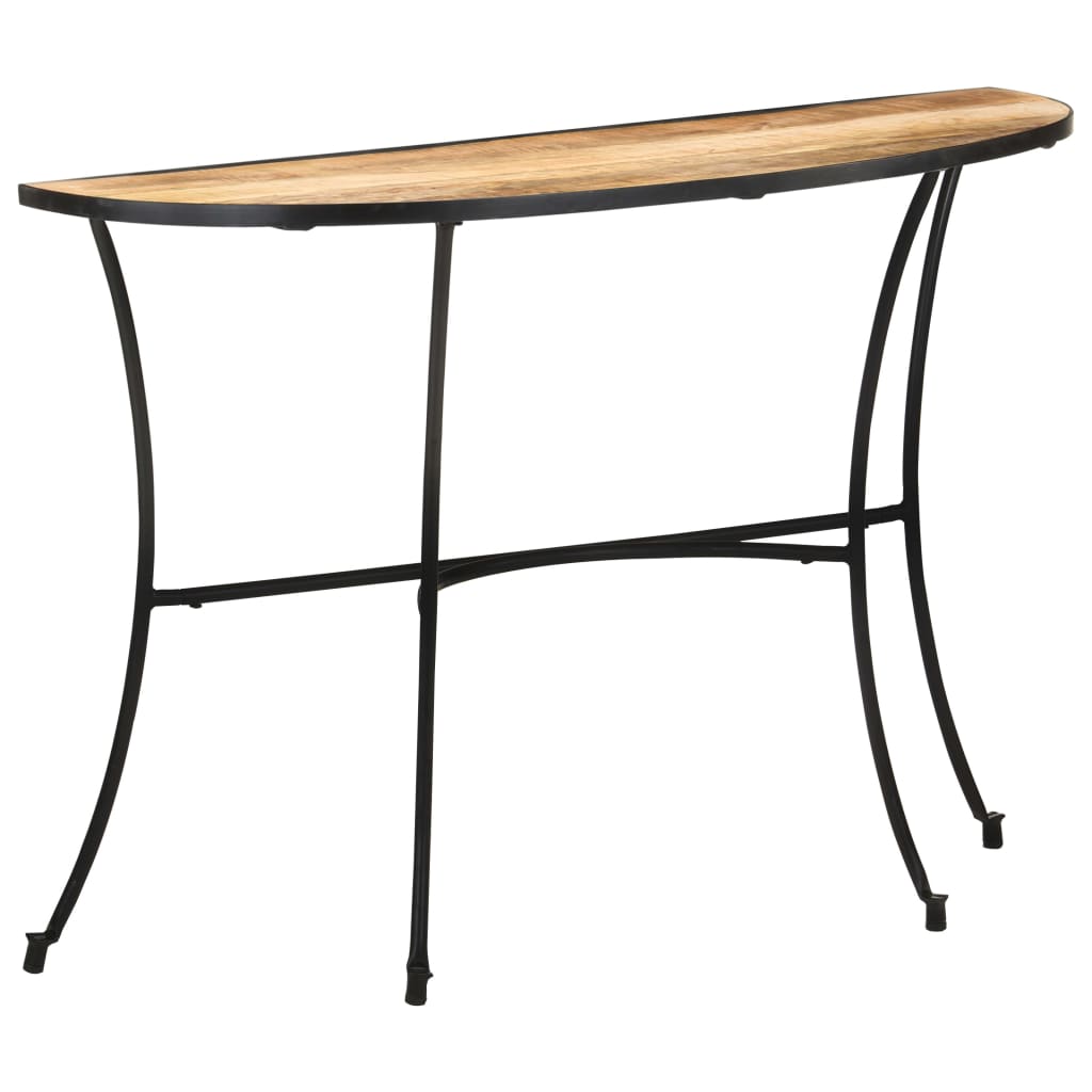 vidaXL Príručný stolík 110x40x77 cm mangovníkový masív