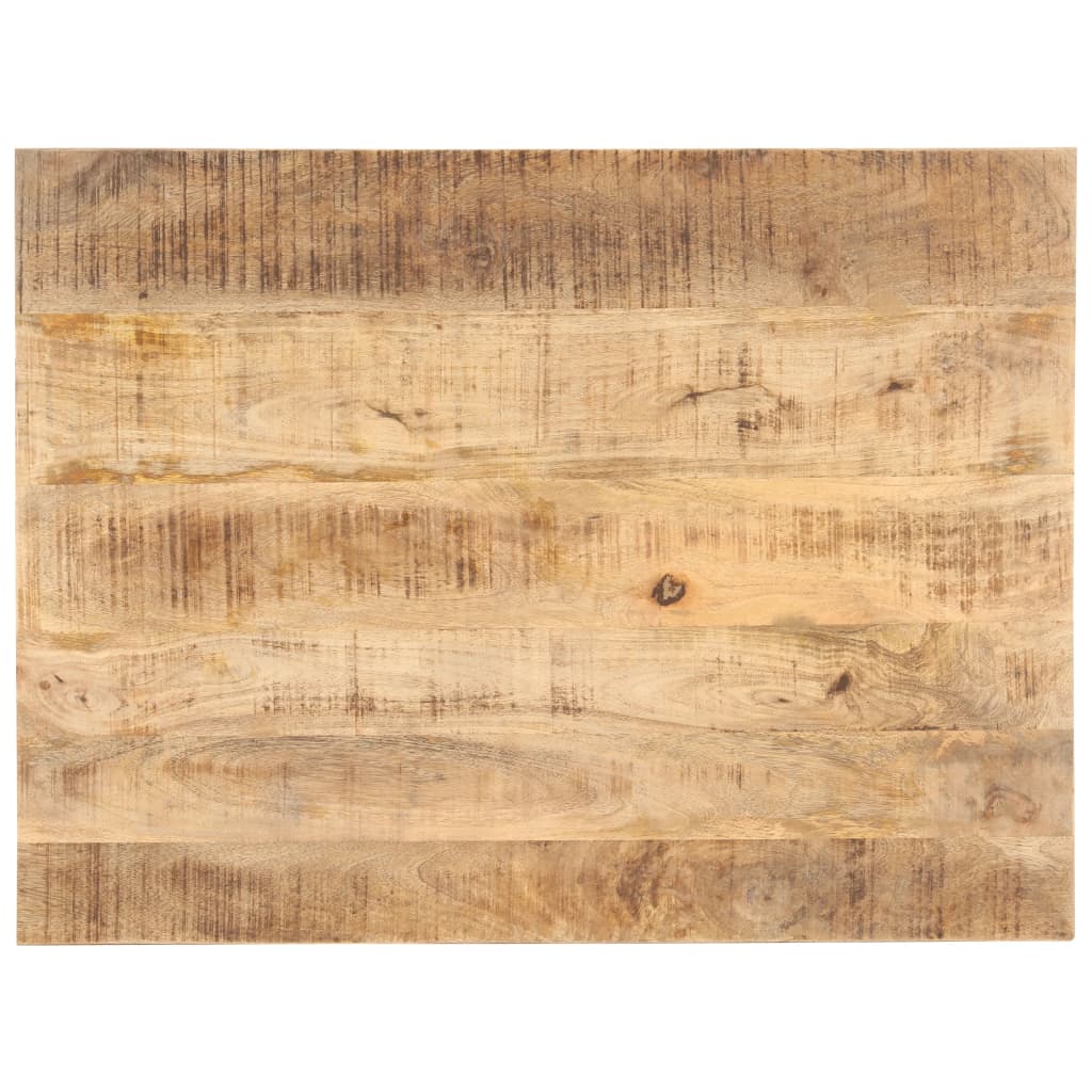 vidaXL Stolová doska, mangový masív 25-27 mm, 90x70 cm