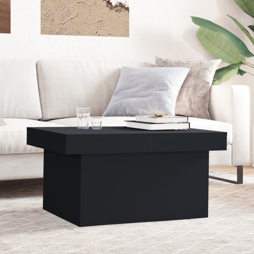 vidaXL Konferenčný stolík čierny 100x55x40 cm kompozitné drevo