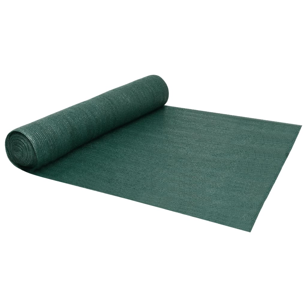 vidaXL Tieniaca sieť zelená 3,6x10 m HDPE 150 g/m²