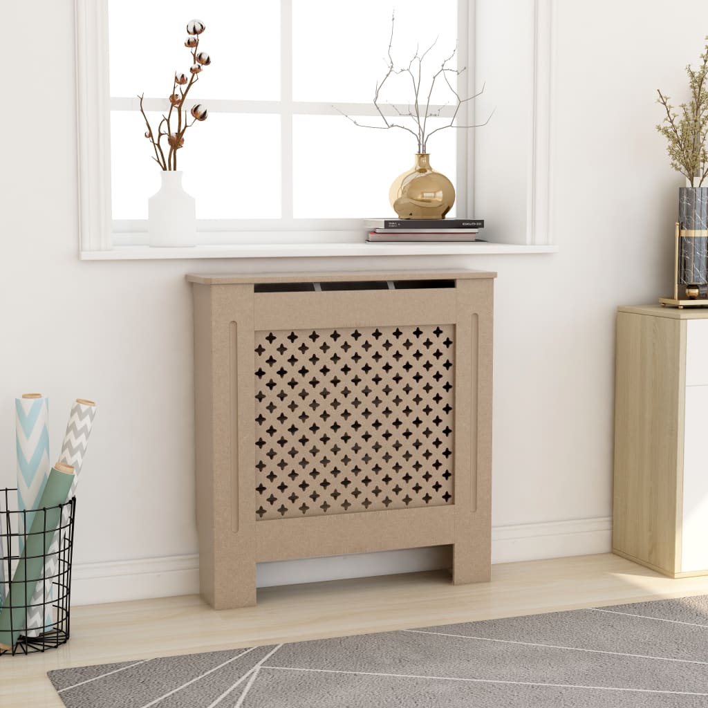 vidaXL Kryt na radiátor 78 cm MDF