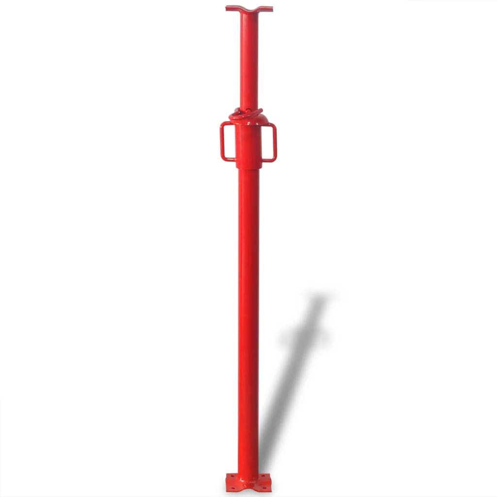 Stavebná stojka, červená vidaXL 2180 cm