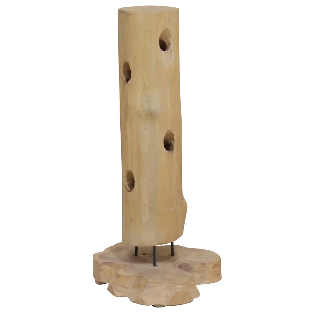 vidaXL Stojan na víno pre 8 fliaš 40x30x80 cm tíkový masív