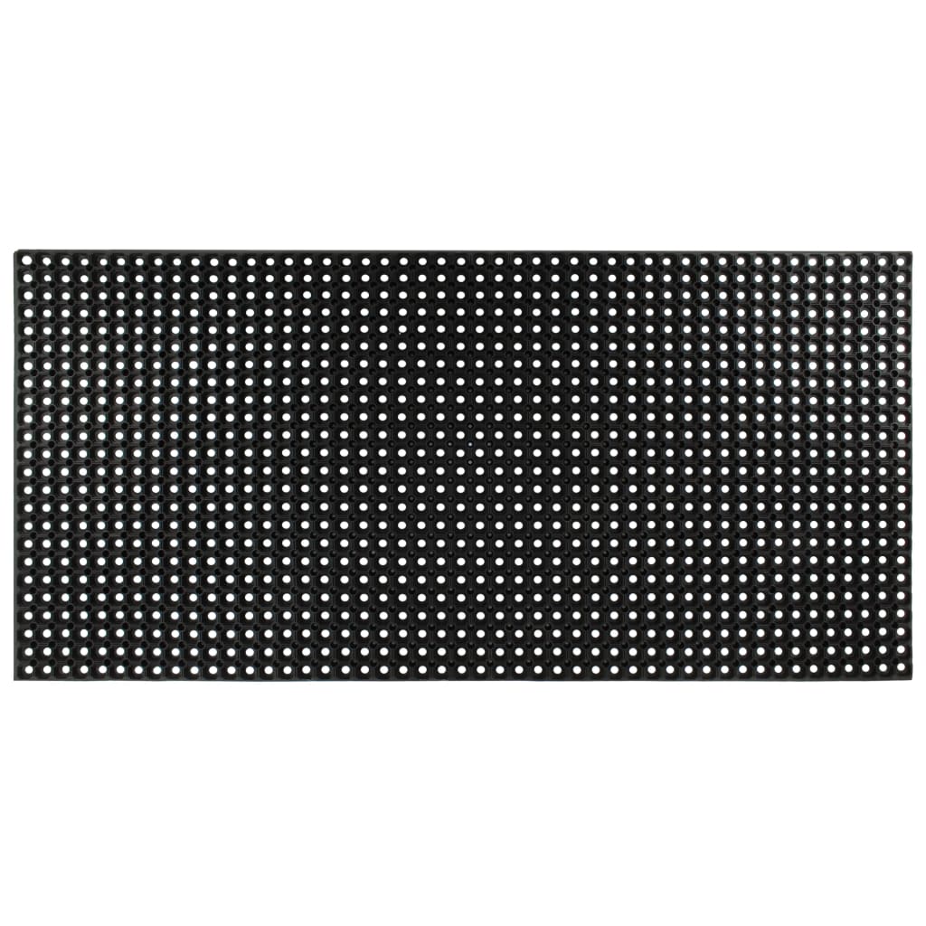 vidaXL Gumená rohož 23 mm 100x150 cm
