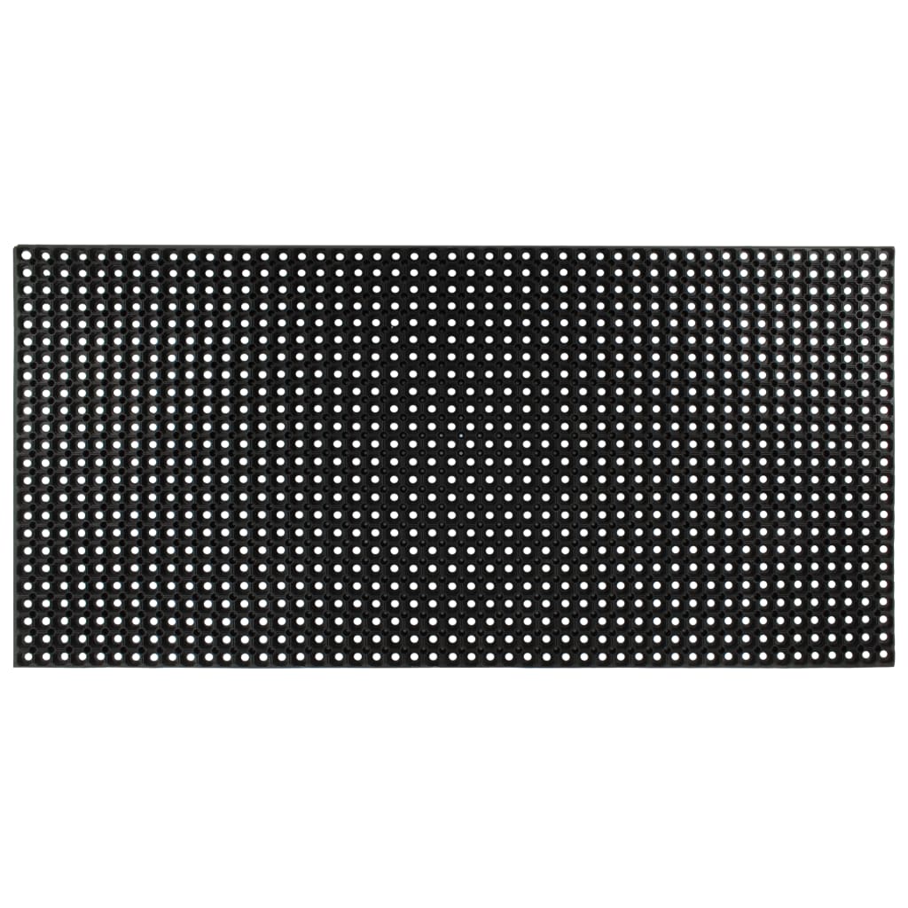 vidaXL Gumená rohož 23 mm 100x200 cm
