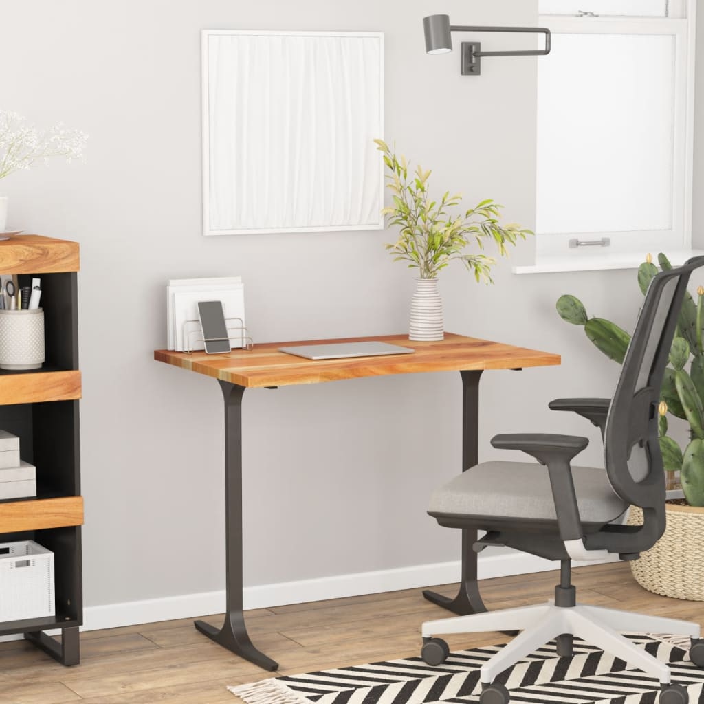 vidaXL Doska stola 80x60x2,5 cm obdĺžniková masívna akácia
