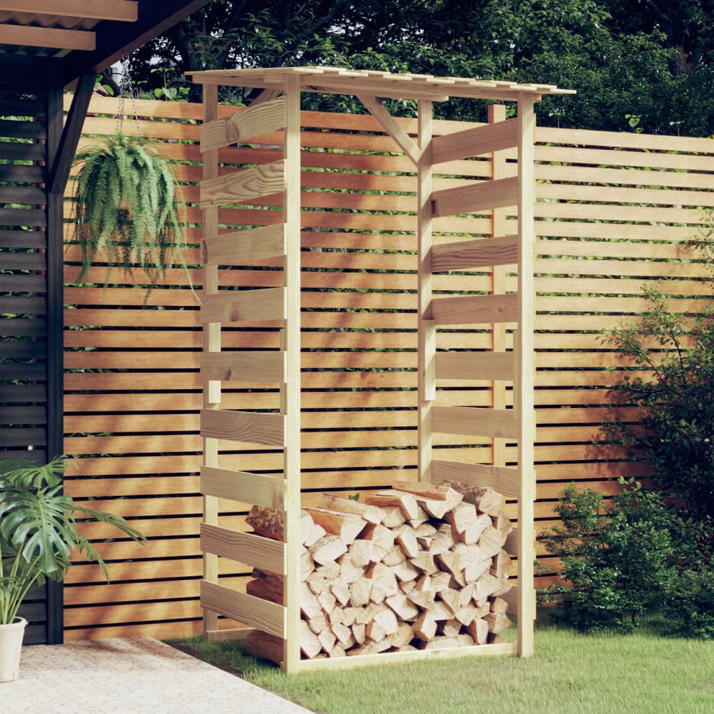 vidaXL Pergola so strechou 100x90x200 cm impregnované borovicové drevo