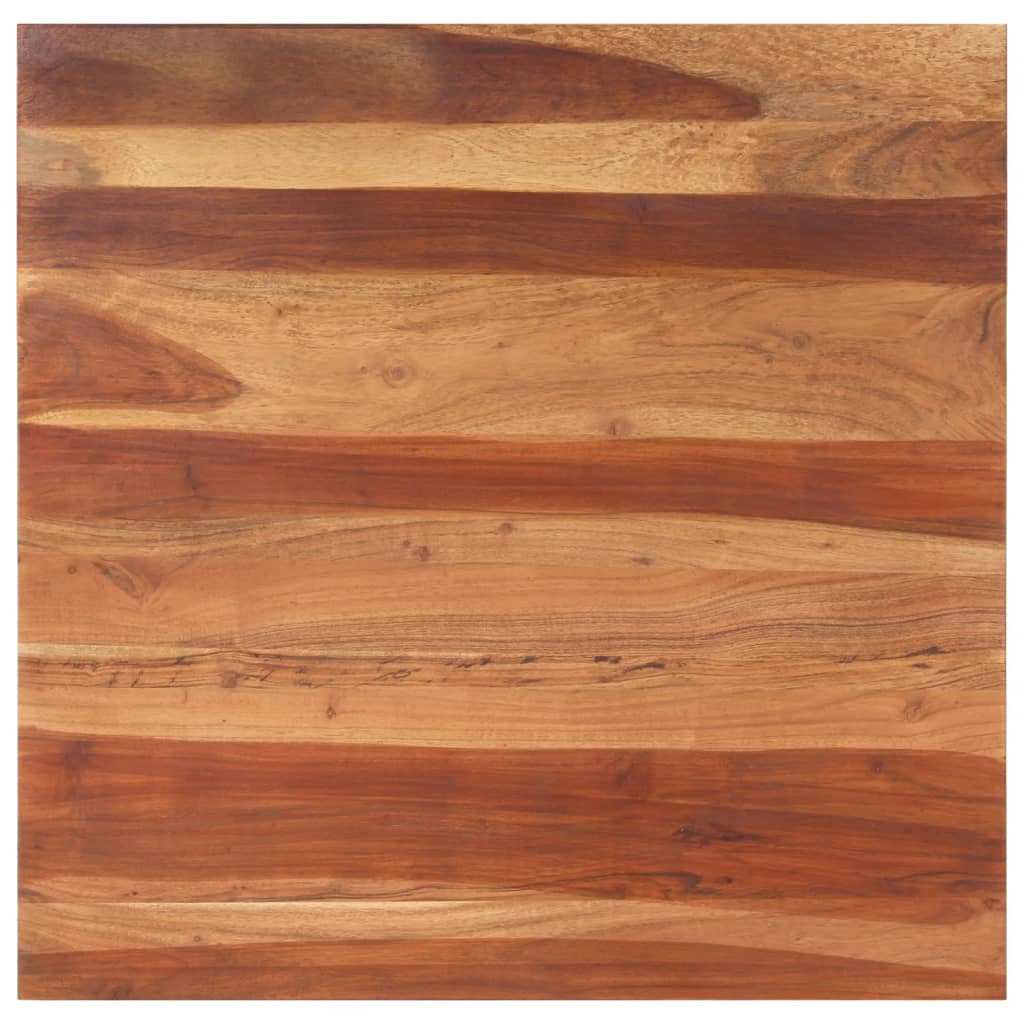 vidaXL Stolová doska, akáciový masív 15-16 mm, 80x80 cm
