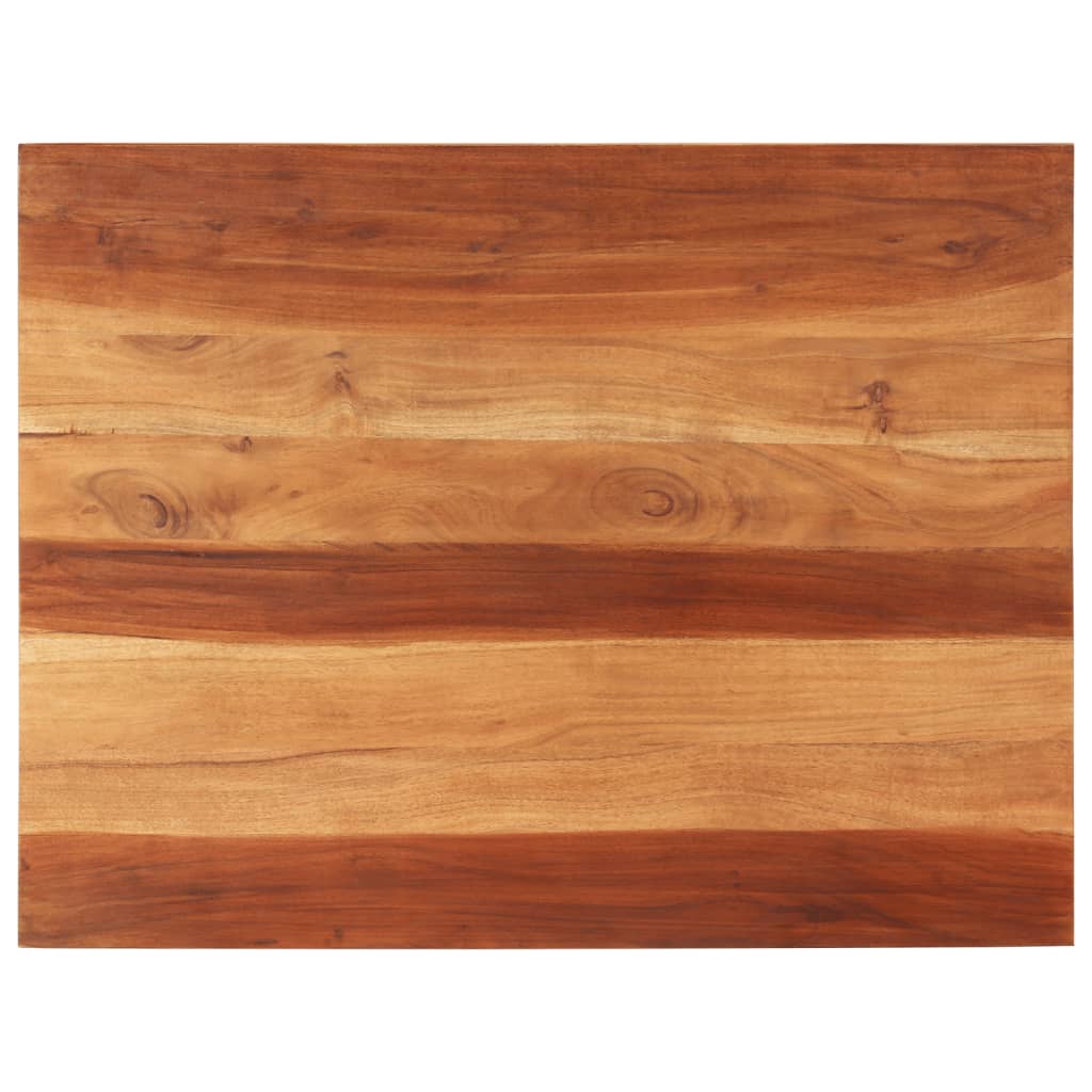 vidaXL Stolová doska, akáciový masív 25-27 mm, 70x90 cm