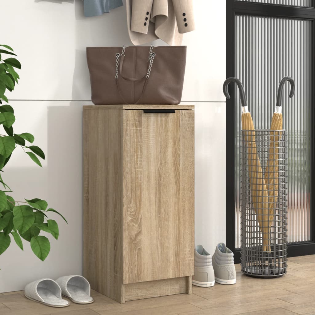 vidaXL Botník dub sonoma 30x35x70 cm spracované drevo