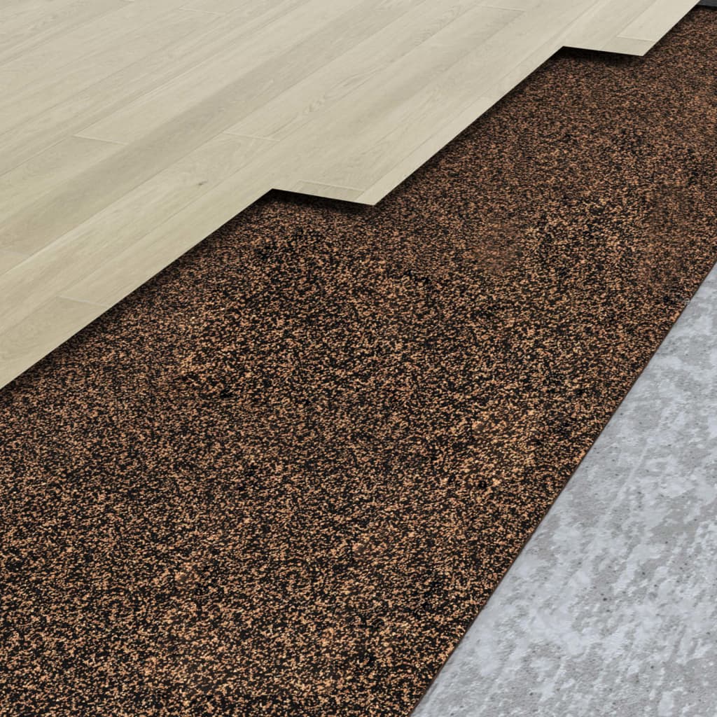 vidaXL Gumokorková rola 100x1000 cm, 2 mm