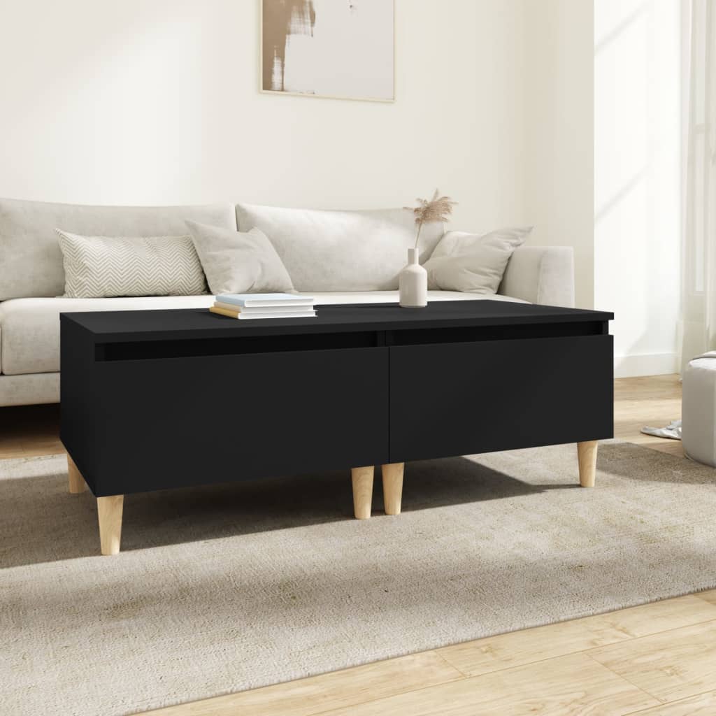 vidaXL Bočné stolíky 2 ks čierne 50x46x35 cm spracované drevo