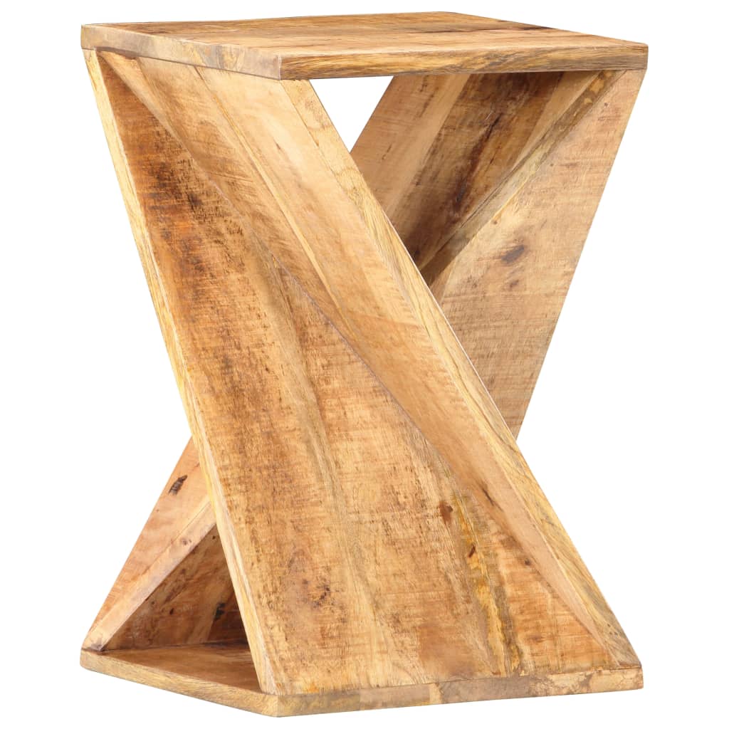 vidaXL Bočný stôl 35x35x55 cm masívne mangovníkové drevo