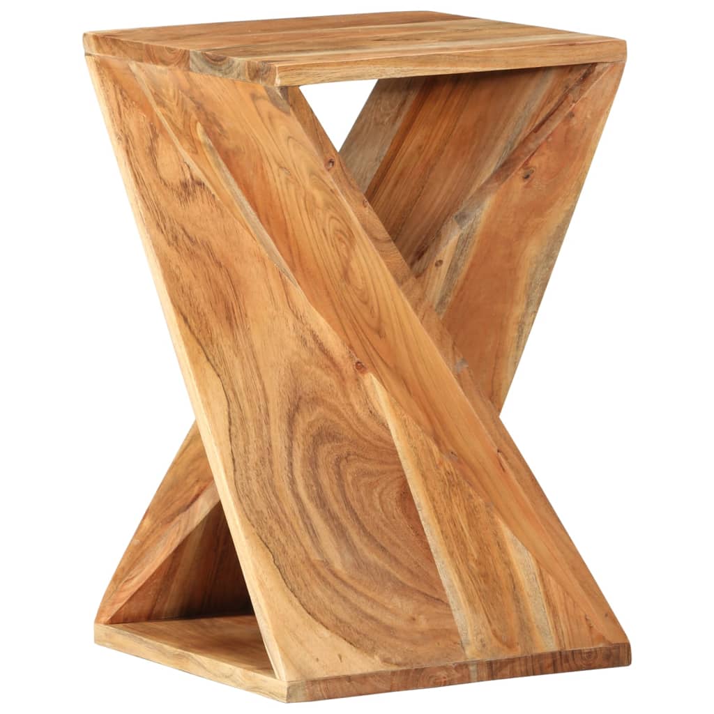 vidaXL Príručný stolík 35x35x55 cm akáciový masív