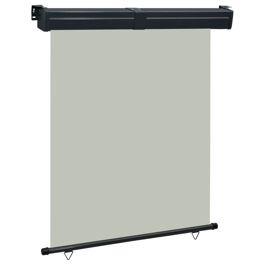 vidaXL Bočná markíza na balkón 145x250 cm sivá