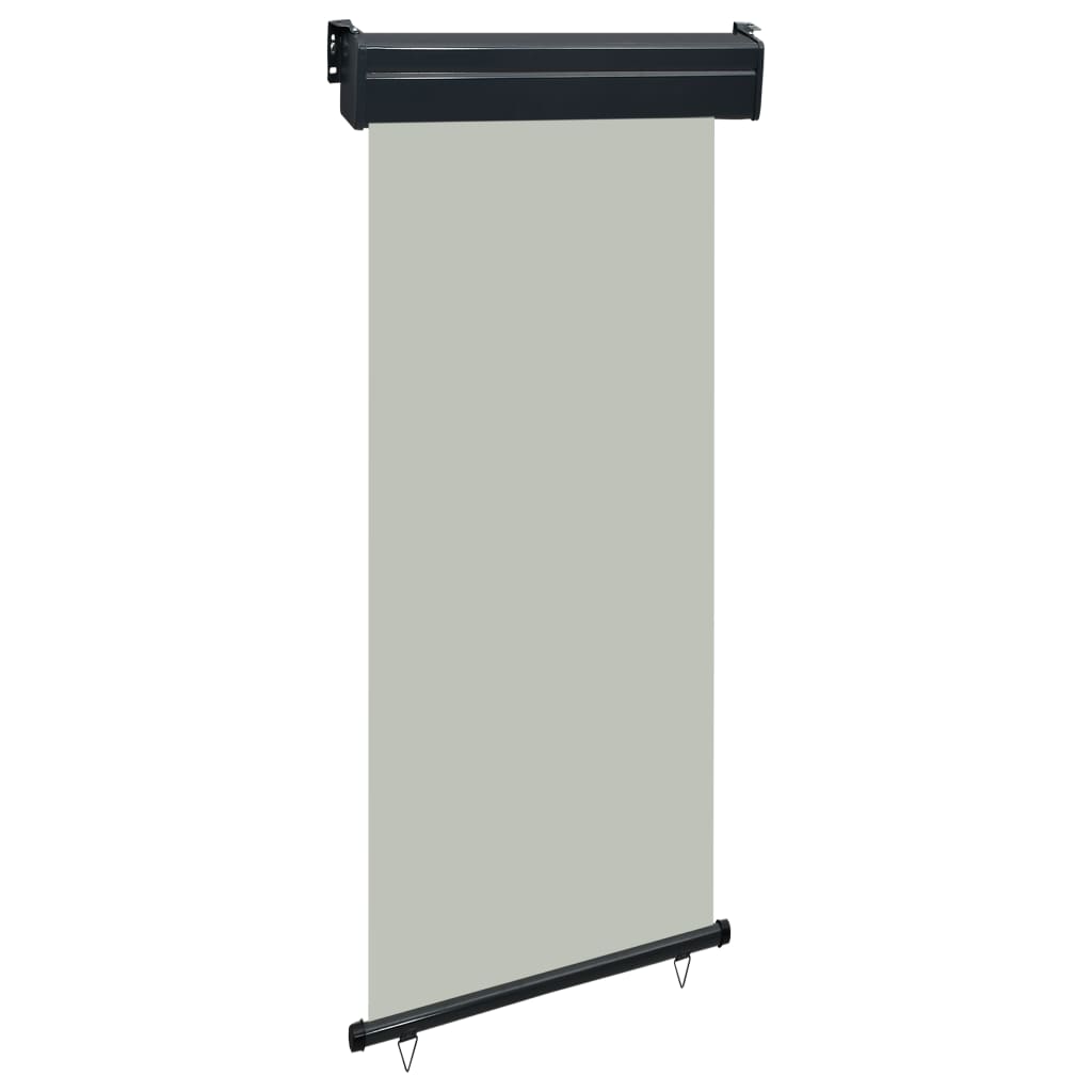 vidaXL Bočná markíza na balkón 80x250 cm, sivá